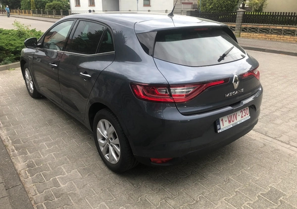 Renault Megane cena 54900 przebieg: 33000, rok produkcji 2019 z Poniec małe 67